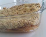 A picture of step 8 of Apple Crumble.