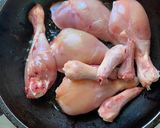 A picture of step 1 of Peshawari Karahi Chicken.