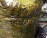 A picture of step 3 of Grape Leaf Preserving Methods.