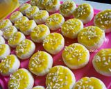 Foto langkah ke 5 dari resep Mini Wingko tabur wijen.