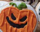 Foto del paso 5 de la receta: Galletitas de Halloween!! De masa de jengibre y decoración de glasé!!
