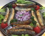 Foto del paso 2 de la receta: Pescado fritos Con Ensalada!!