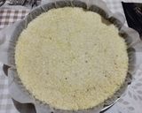Foto del passaggio 5 della ricetta Pizza cavolfiore con purea di patate prosciutto cotto e fontina