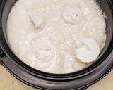 A picture of step 3 of Coconut Rice.