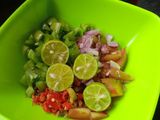 Ikan Salem bakar bumbu kuning