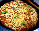Pas rețetă Linguini cu măsline și capere 2 fotografie