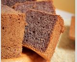 Foto langkah ke 9 dari resep Chiffon Cake Ketan Hitam aka Black Glutinous Rice Chiffon Cake nikmat.