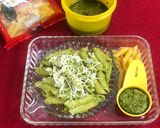 A picture of step 13 of Basil Pesto Pasta.