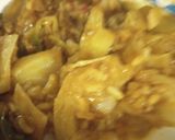 A picture of step 3 of Rice and Cabbage Stew.