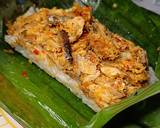 Cara Membuat Nasi bakar ikan layang 5