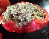Foto del paso 6 de la receta: Pimientos o morrones rellenos con carne