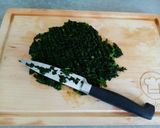 A picture of step 1 of Gnudi with Gorgonzola Cream.