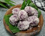Foto langkah ke 7 dari resep KLEPON UBI Ungu dengan biang.