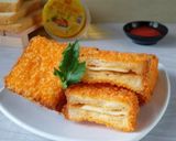 Foto langkah ke 6 dari resep Roti Tawar Goreng Lapis Keju.