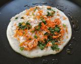 A picture of step 6 of Veg Uthappam.
