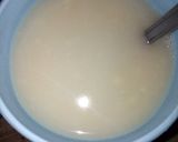 A picture of step 2 of Cuscus pap.