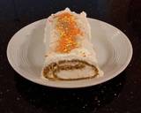Carrot Cake Roll with Whipped Cinnamon Cream Cheese Filling and Frosting recipe step 29 photo