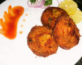 சிக்கன் கட்லெட் (Chicken cutlet recipe in tamil) ரெசிபி ஸ்டேப் 8 புகைப்படம்