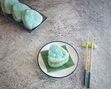 Foto langkah ke 5 dari resep Lemper Telang (Onigiri) isi Ayam.