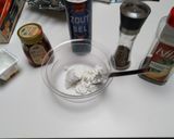 Une image de l'étape 1 de Champignons farcis au chèvre et au miel.