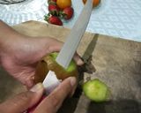 Foto langkah ke 1 dari resep Pudding Buah Coklat Putih.