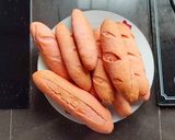 Hình bước làm 4 của món Bánh mì thanh long - giải cứu nông sản ùn ứ