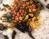 A picture of step 2 of Lemon Rice.