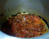 A picture of step 4 of Matar Paneer.
