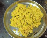 A picture of step 3 of Instant Gunda Pickle / Lasoda Pickle.