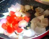 A picture of step 3 of Chilli chicken (dry).