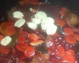 Foto del paso 2 de la receta: Cazuela de ossobuco y verduras cortadas en base de remolacha