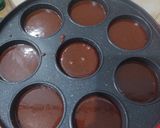 Foto langkah ke 6 dari resep Brownies Mini Isi Coklat/Keju Oles.