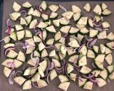 A picture of step 2 of Halloumi Traybake.