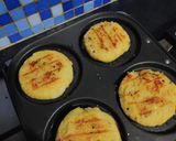 A picture of step 4 of Lapsi tikki dahi chat.
