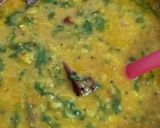 A picture of step 9 of Dal Palak (Spinach Dal).
