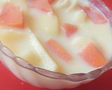 फ्रूट कस्टर्ड(Fruit custard recipe in Hindi) रेसिपी चरण 10 फोटो