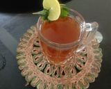 A picture of step 1 of Immunity Harbal drink.