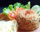 Foto langkah ke 3 dari resep Nasi Goreng Rebon.