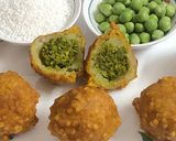 A picture of step 19 of Aloo Matar Sabudana Vada.