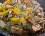 Foto del paso 4 de la receta: Noodles de arroz con verduras y tofu marinado