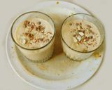 A picture of step 4 of PEACH smoothie.