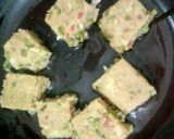 A picture of step 3 of Vegetable semolina cutlet.