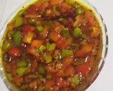 A picture of step 4 of Vegetable of tomato & chilli.