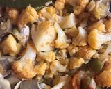 Karfiol paprikás gombával (vegán) recept fázis 5 fotója