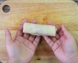 A picture of step 5 of Crispy veg spring rolls.