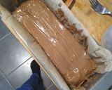 Une image de l'étape 3 de Marquise chocolat marron.
