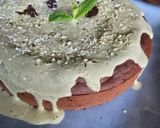 Foto del paso 1 de la receta: Bizcocho vegano de boniato y chocolate con crema de menta