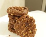 Foto langkah ke 9 dari resep Chocolate + Coffee Oat Cookies (Crunchy) 🍪.