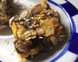A picture of step 6 of Dates oats energy bar.