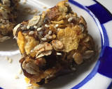 A picture of step 6 of Dates oats energy bar.